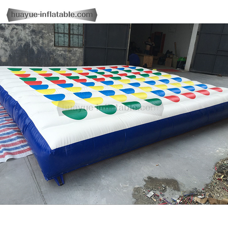 Inflatable Twister bouncy Game Team Building Inflatable Twister Game Challenge Sport Games for Sales