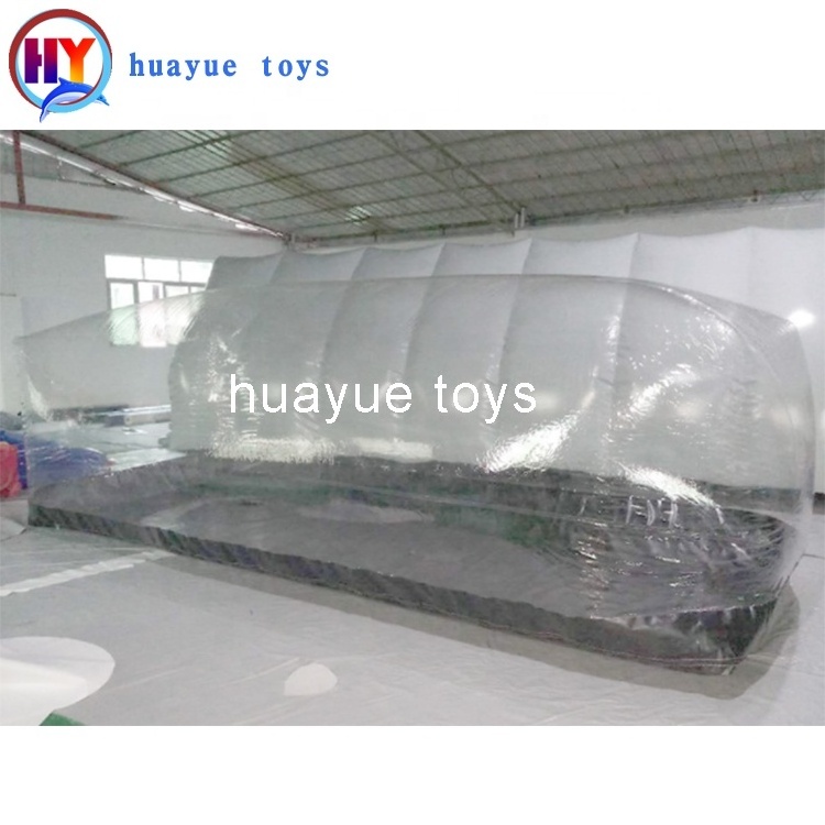 Cheap Clear Inflatable Car Bubble Vehicle Capsule Cover PVC Inflatable Car Storage Bubble For Rental