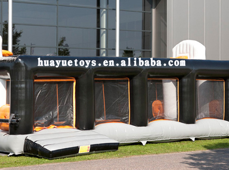 Hot Sale Inflatable Interactive Play Systems Inflatable Soccer /football/basketball Field Adult Sport Game Combo Sport