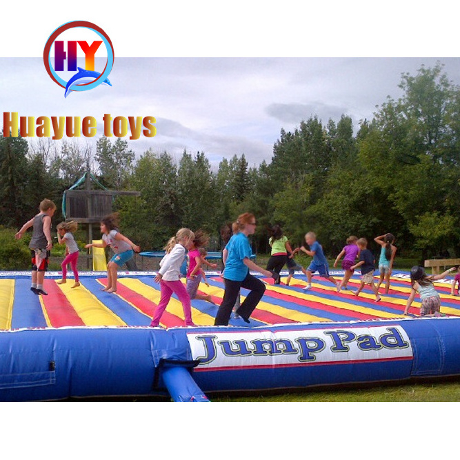 15x9 meters outdoor giant bounce inflatable jump pad for kids and adults inflatable jump pillow fun