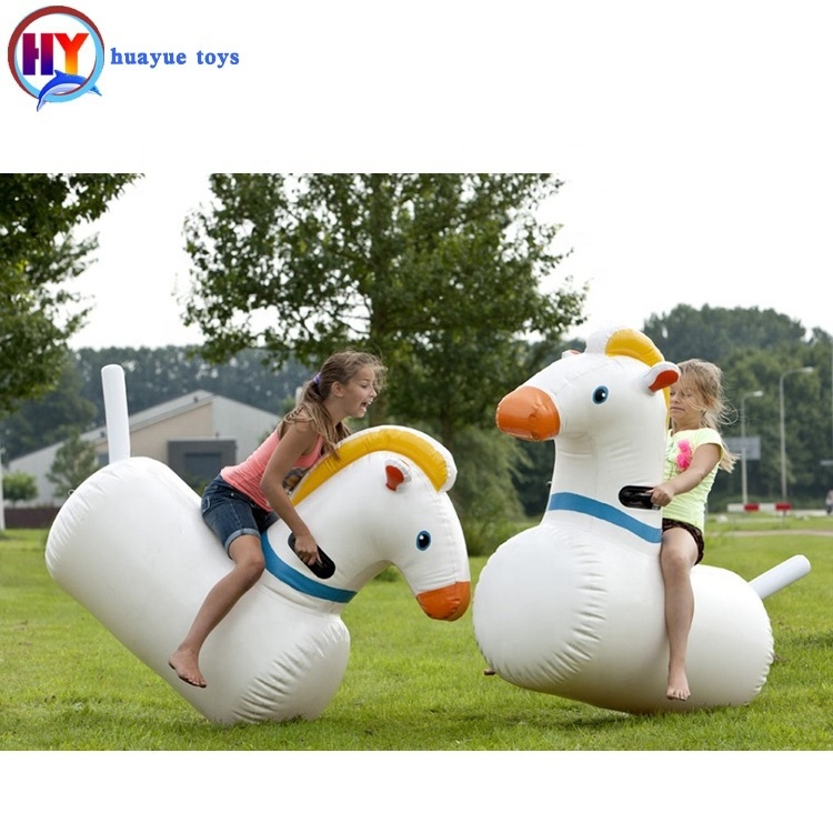 Inflatable Derby Race Horse Inflatable Rocking Horse Inflatable Pony Hop Bouncy Horse Races