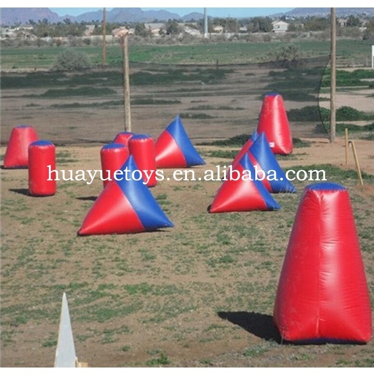 2021 new hot product factory sell inflatable paintball bunkers air bunkers as set doritos for paintball bunkers