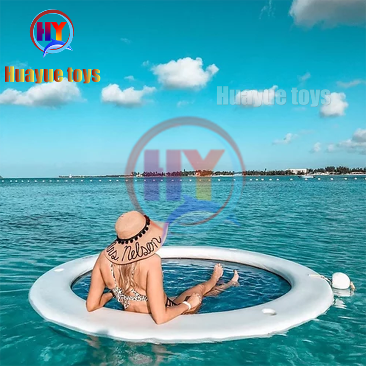 Inflatable Tanning Pool Float Sun Tan Tub Sunbathing Pool Lounge Sun Pad for the Swimming season