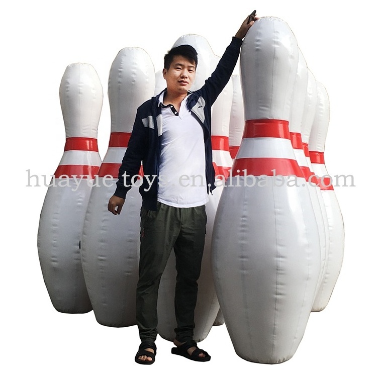 Custom funny inflatable big bowling sport game  for adults and kids