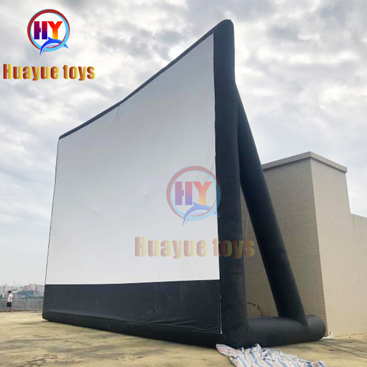 5x3x2m Inflatable movie screen wholesale inflatable front projection screen cinema inflatable screen for sale