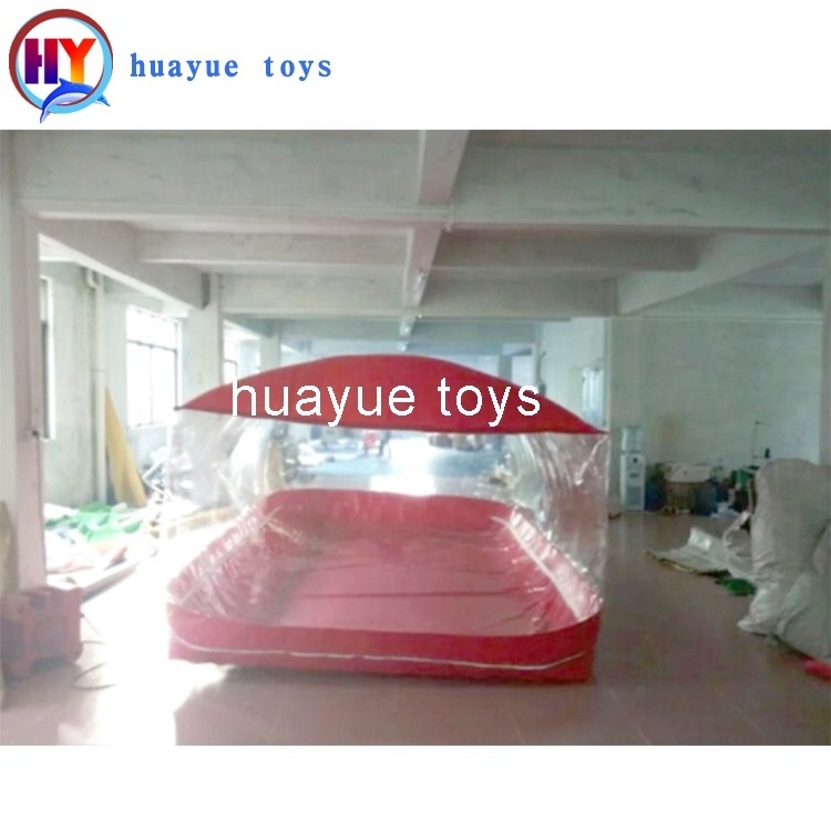 Cheap Clear Inflatable Car Bubble Vehicle Capsule Cover PVC Inflatable Car Storage Bubble For Rental