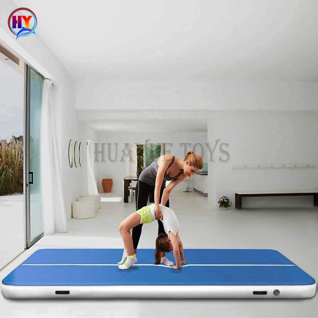 Factory Price 3m 4m 5m Cheap Inflatable Air Track Tumbling Gym Mat Airtrack For Gymnastics