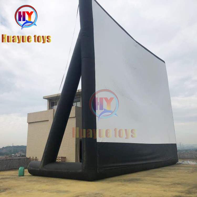 5x3x2m Inflatable movie screen wholesale inflatable front projection screen cinema inflatable screen for sale