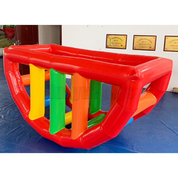 Hot Popular Indoor Outdoor Inflatable Pirate Ship Home Use Bounce House Air Seesaw Viking Boat For Kids