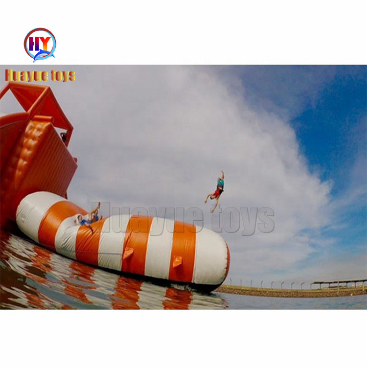 Water park inflatable jump water ball water catapult launch pillow bag inflatable slide