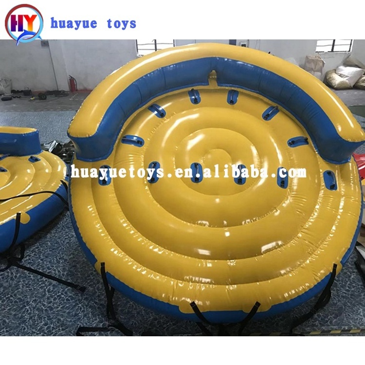 PVC Surfing Water Sport Inflatable Towable Water Ski tube Inflatable banana boat Flying Crazy Sofa