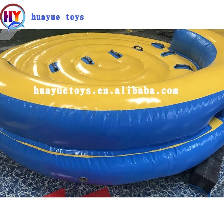 PVC Surfing Water Sport Inflatable Towable Water Ski tube Inflatable banana boat Flying Crazy Sofa