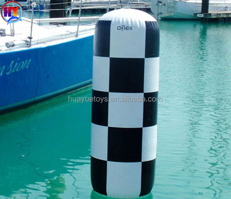 Customized inflatable water buoy water mark water cylinder of different shapes