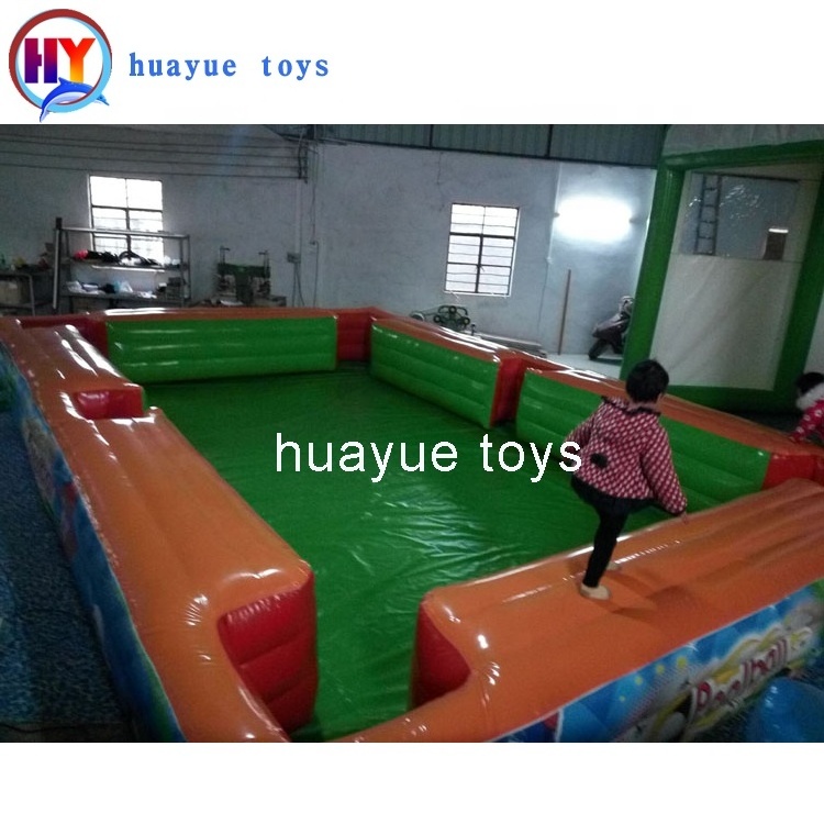 Inflatable Human Pool Table,Giant inflatable billiards table, snooker ball field