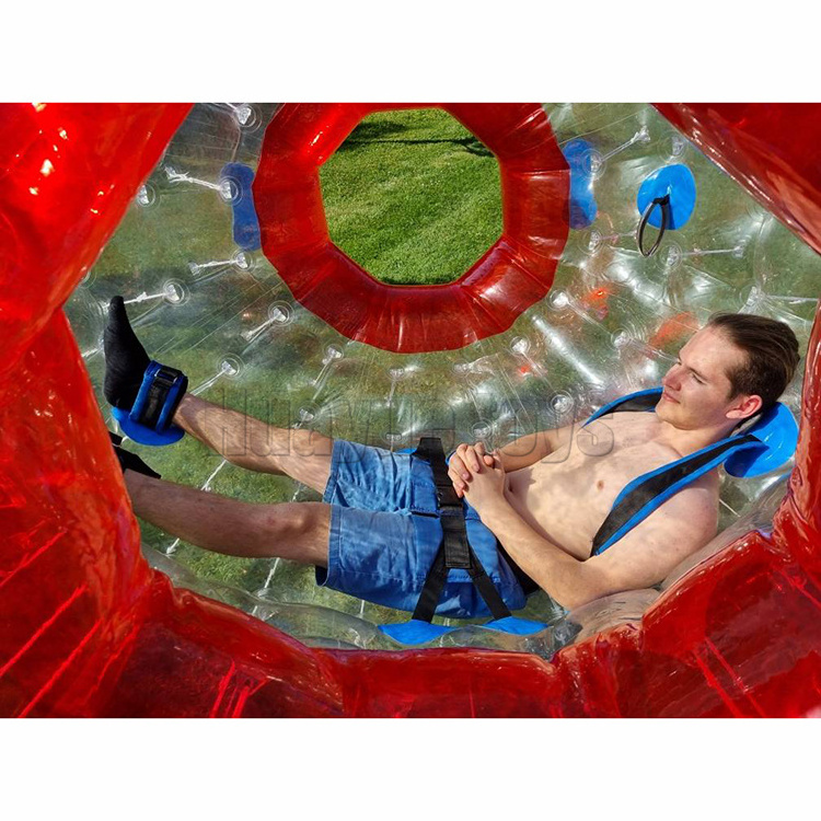 2022 new PVC 3m inflatable harness zorb ball adults grass wwalking ball Inflate land roller zorb