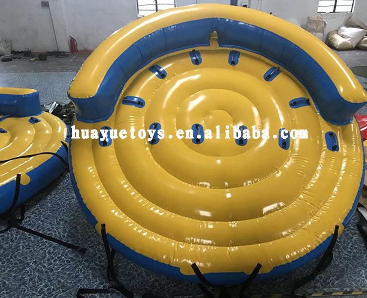 PVC Surfing Water Sport Inflatable Towable Water Ski tube Inflatable banana boat Flying Crazy Sofa