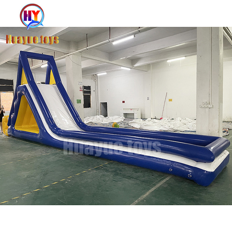 Happy water park water pool toy Inflatable bumper boat PVC inflatable Water Climb and Slide