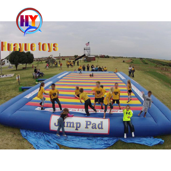 15x9 meters outdoor giant bounce inflatable jump pad for kids and adults inflatable jump pillow fun