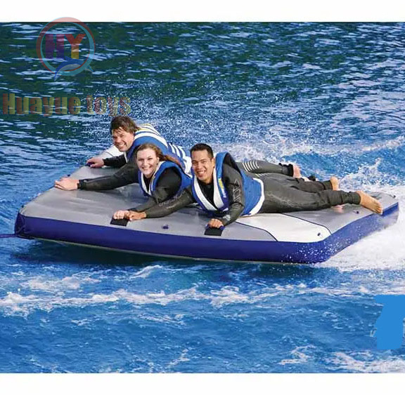 Inflatable Floating Island Inflatable Raft Tropical Tahiti Floating Island Water Float Inflatable Fun Island Raft