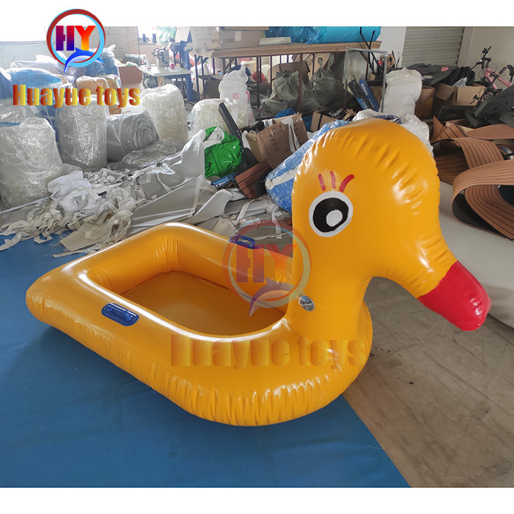 large inflatable duck pool float swim ring tube for adults