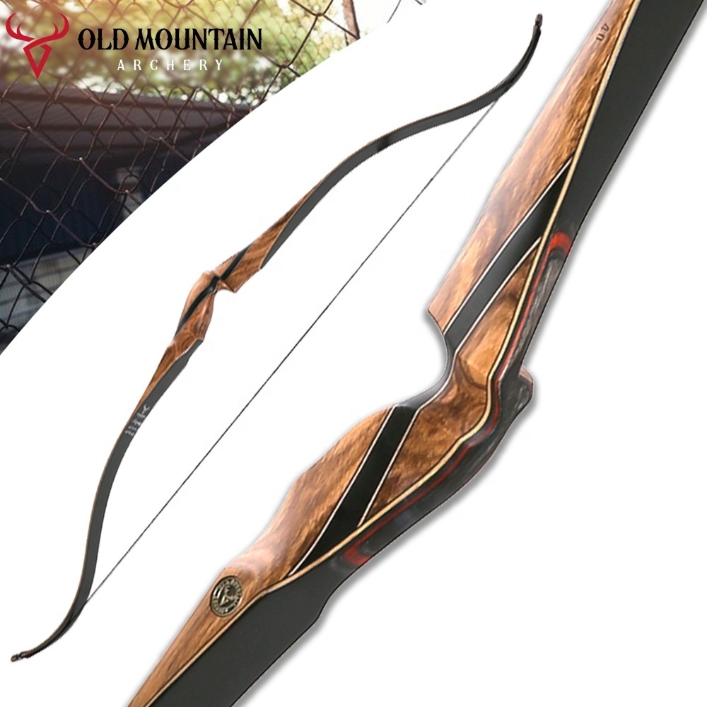 Hot Selling Old Mountain Stingray 60 Inch Traditional Bow Laminated Bow And Arrow Wood Recurve Bow