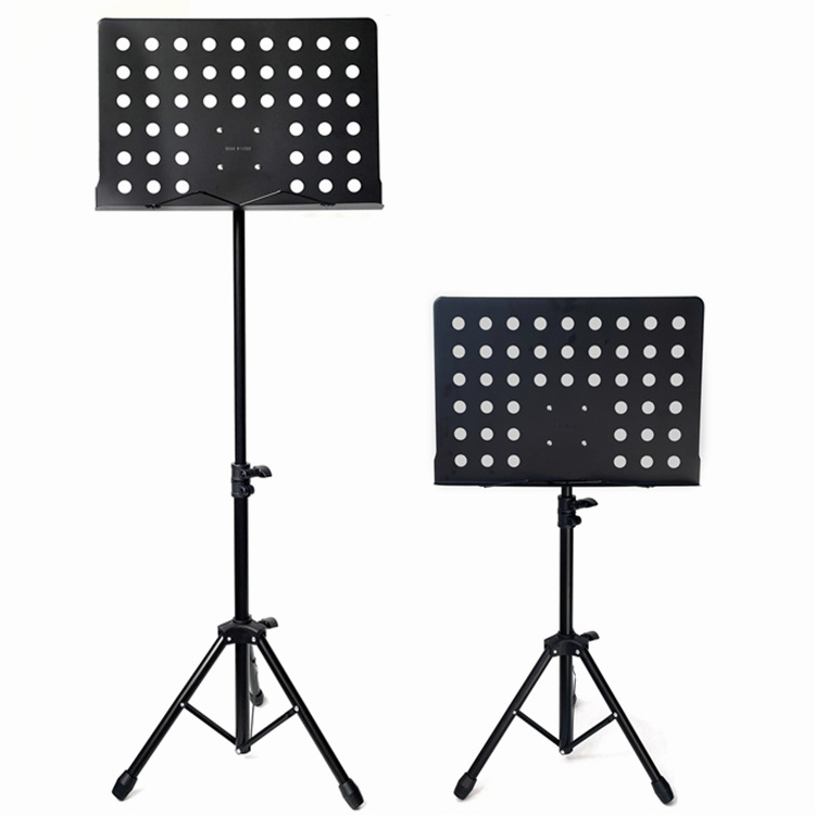 Wholesale portable adjustable Metal Musical Instruments music stand