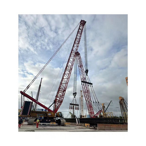 Hot Sale SANY SCC8000A Used Crawler Crane For Construction Works 800 Tons Lifting