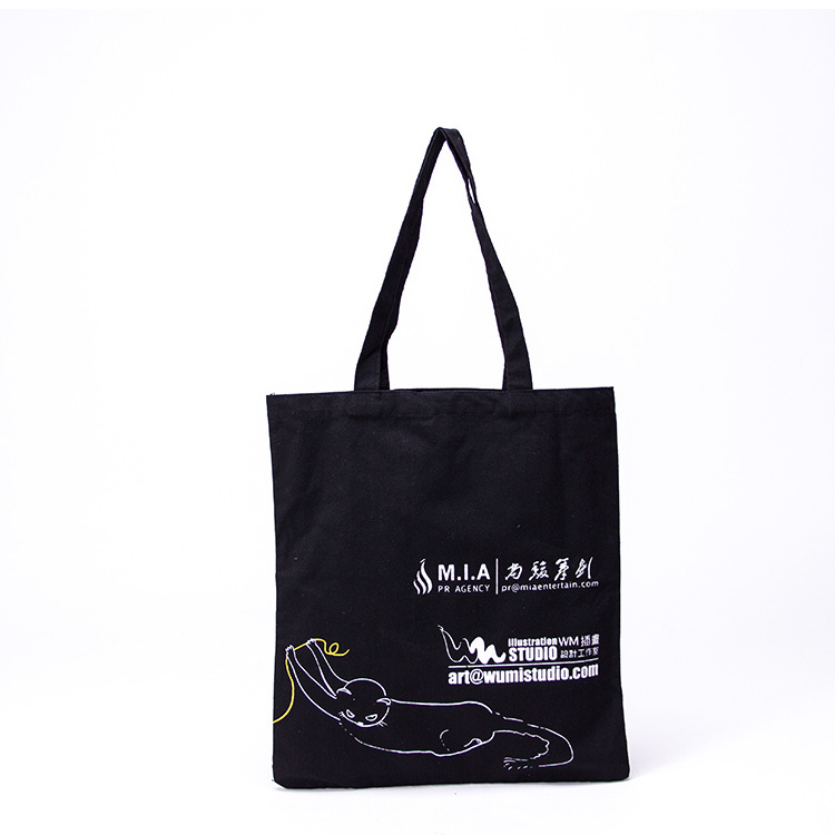 100% Cotton Canvas Tote Shopping Bag with Dog or Cat Printing bag