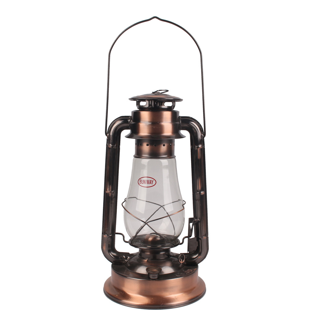 High quality New  camping laser etching hurricane lantern garden decorative oil lamp