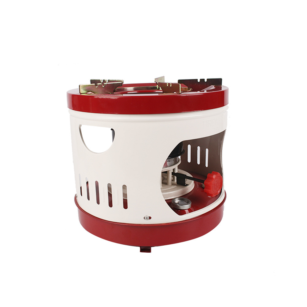 High Quality Outdoor paraffin Cooking fan heater kerosene stove  with  6  Wicks