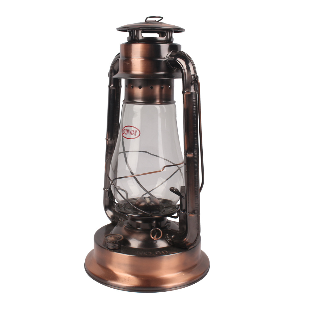 High quality New  camping laser etching hurricane lantern garden decorative oil lamp