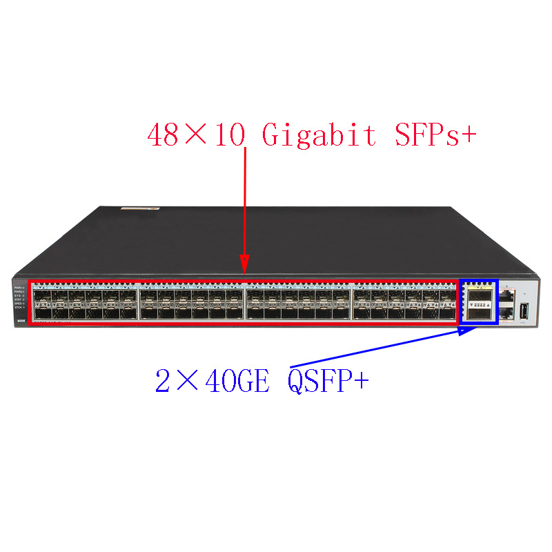 10gb network switch  S6720-54C-EI-48S-AC Multi-Layer Gigabit Network Virtualization Switch in stock