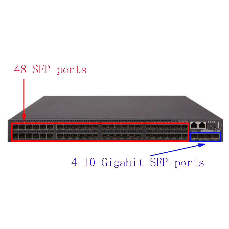 Hot Selling High Quality 5560X-54F-EI H3C Ethernet Network Switch Network switches in stock Layer 3 Gigabit Ethernet switch