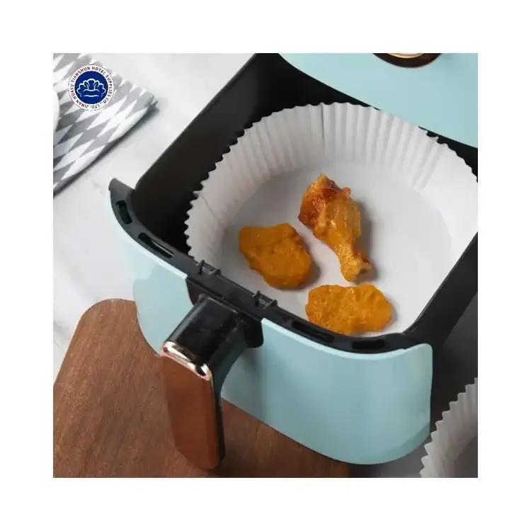 Disposable Air Fryer Paper Liners Square Liners for Air Fryer, Grease and Water Proof Non Stick Basket Parchment Paper