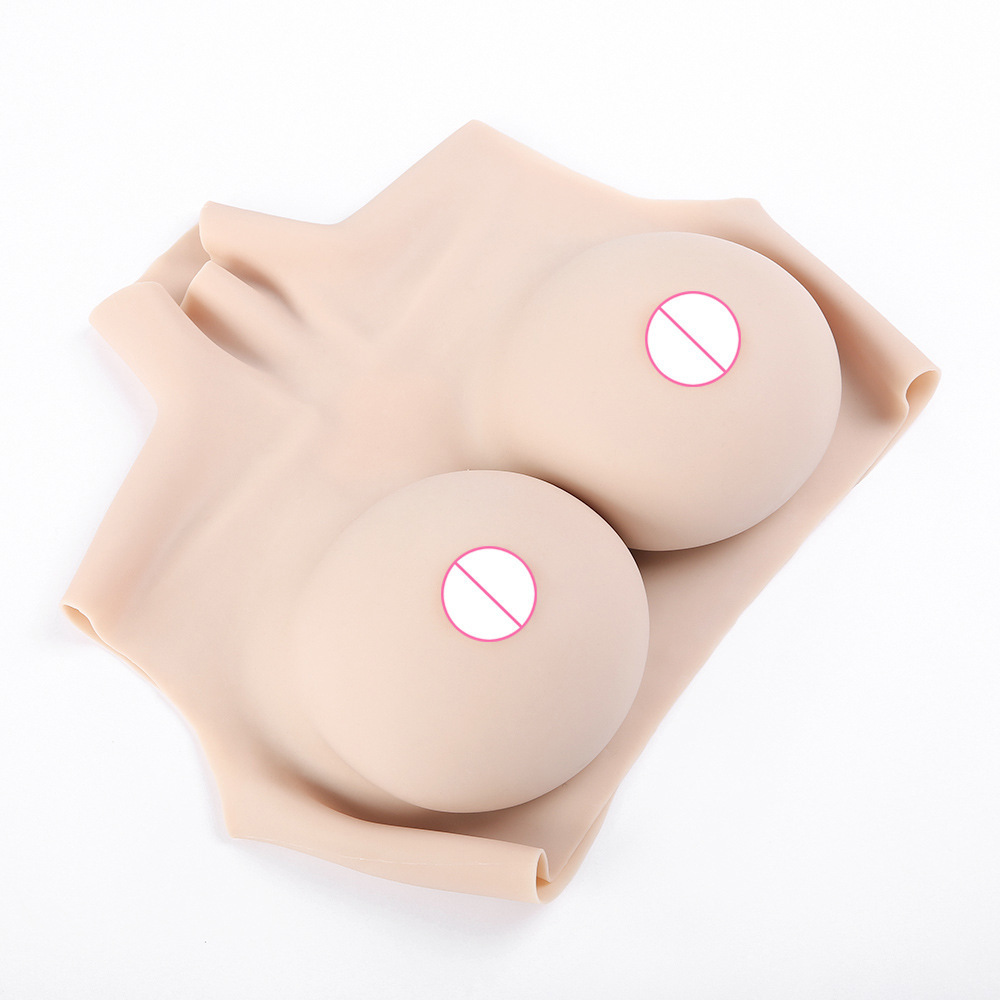 False Artificial Boobs Strap On Breast For Crossdresser Shemale C cup 1600g