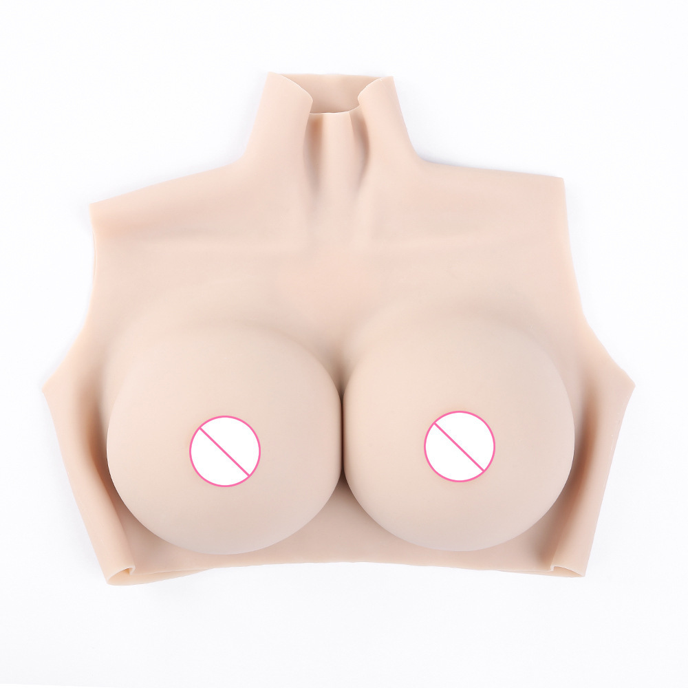 False Artificial Boobs Strap On Breast For Crossdresser Shemale C cup 1600g