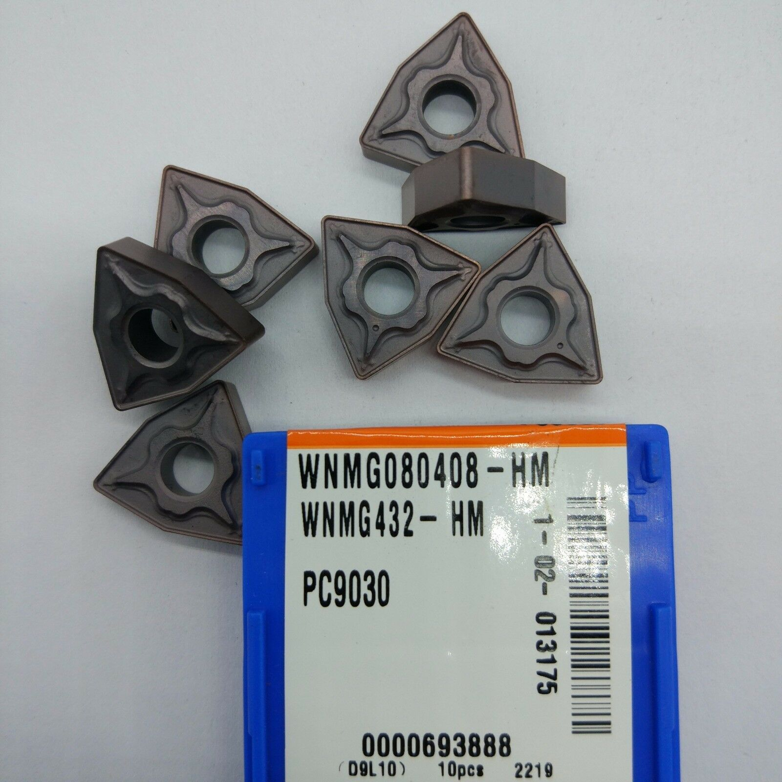 WNMG080408-HM-PC9030 high quality cnc lathe turning inserts korloy cutting tools