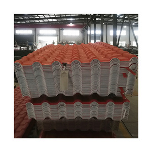 Cheap Price Terracotta Corrugated Spanish Synthetic Resin ASA PVC Plastic Roofing Sheets Tile