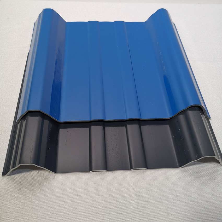 Glossy Rustfree Multilayer ASA UPVC Plastic Tile Sheets Roofing Supplier