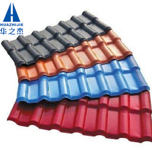 Fire resistant sound proof plastic roof tile