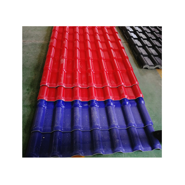 Residential Industrial Spanish Plastic ASA PVC Composite Roofing Shingles Sheets