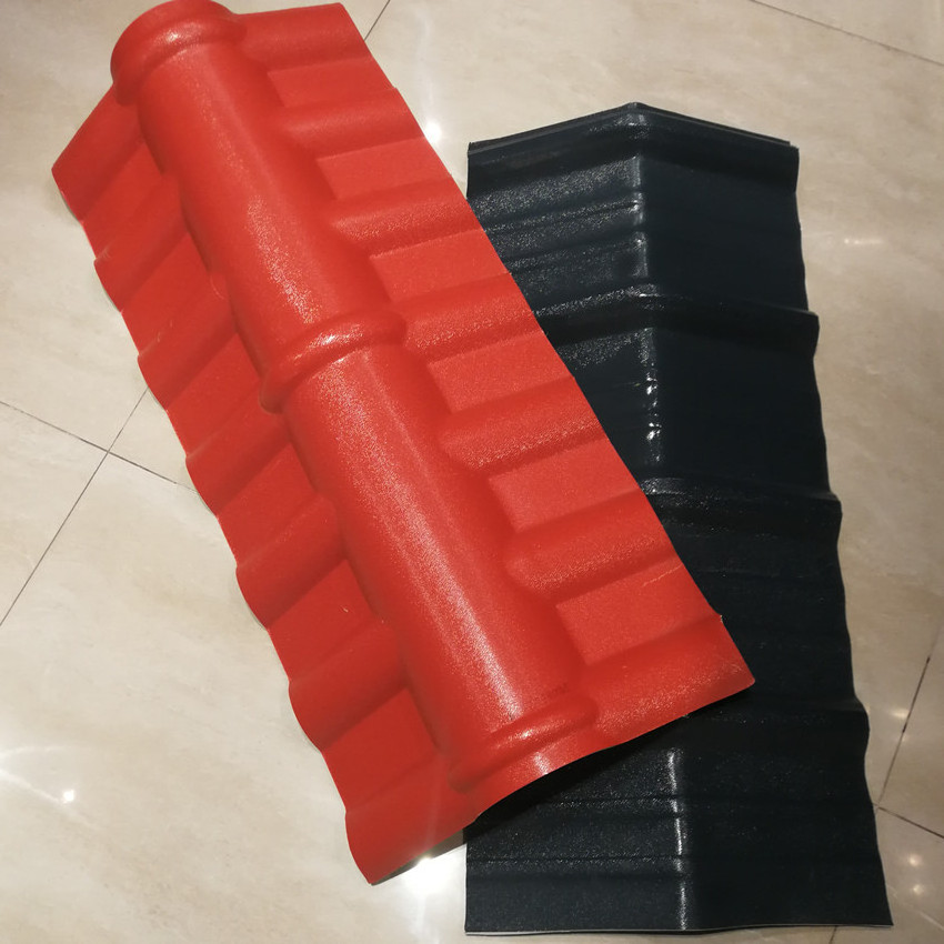 Residential Industrial Plastic ASA PVC Insulation Roofing Tiles And Accessories Sheets