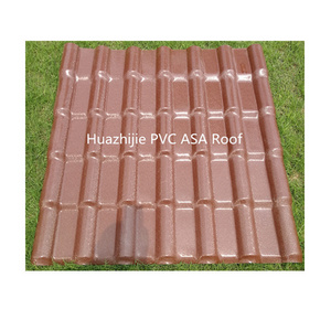 Residential And Industrial Spanish PVC ASA Roof Sheets Shingles Tiles