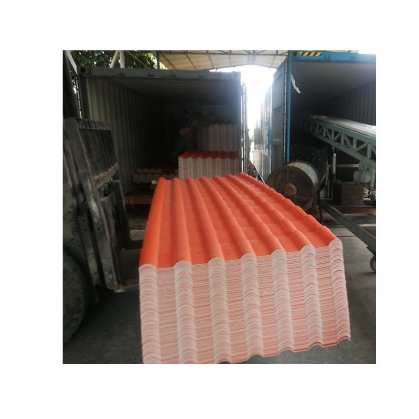 Spanish style ASA synthetic resin roof tile