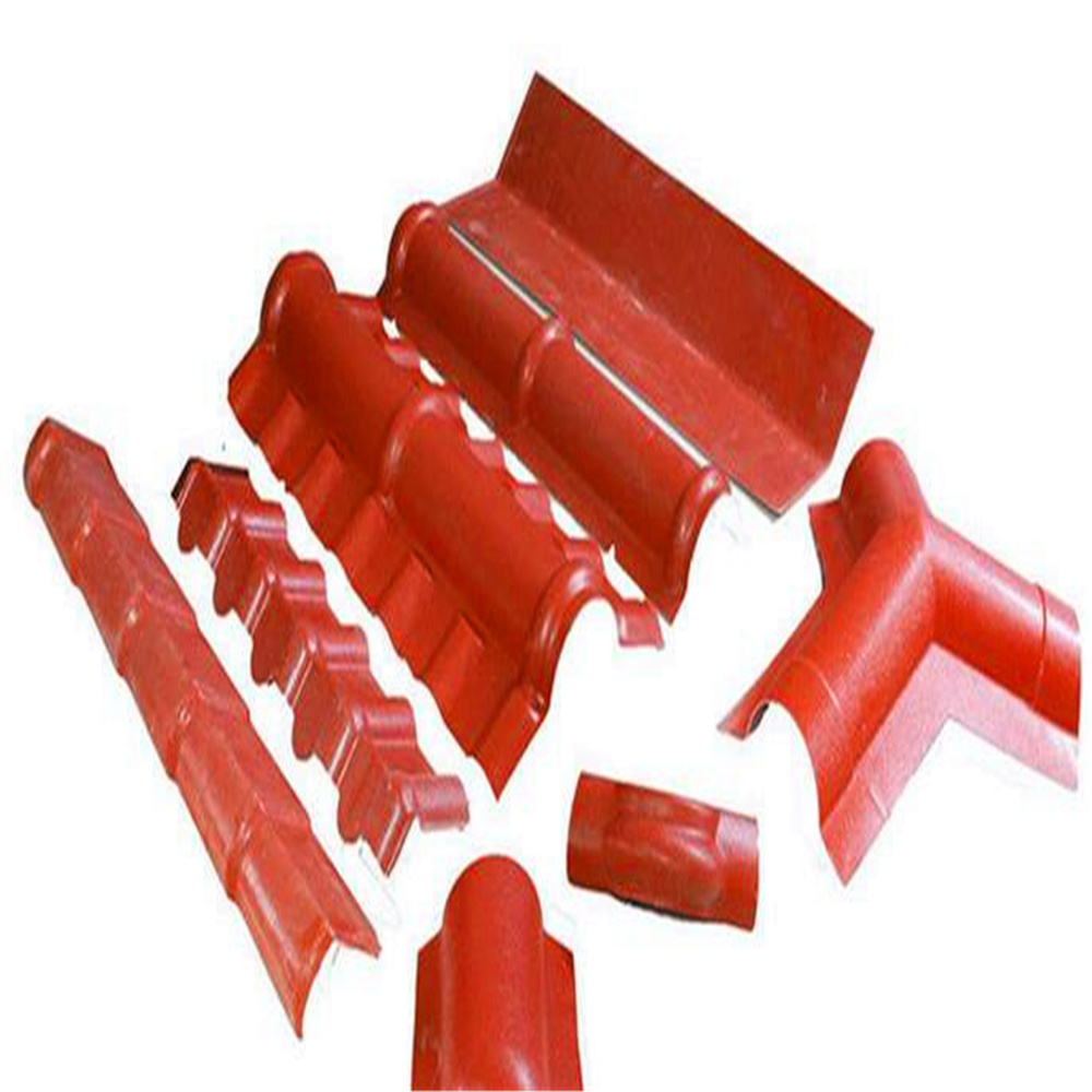 Spare part for ASA synthetic resin roof tile top ridge