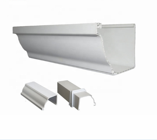 pvc roofing gutter square gutter and downspout roof gutter