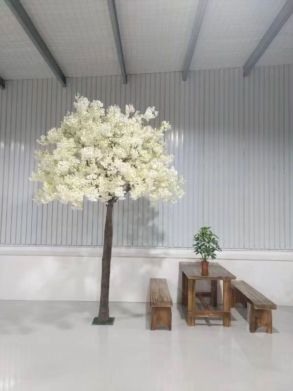 Artificial Cherry Blossom Tree Decorative Wedding White Cherry Blossom Decorative Tree Cherry Blossom Tree Centerpiece