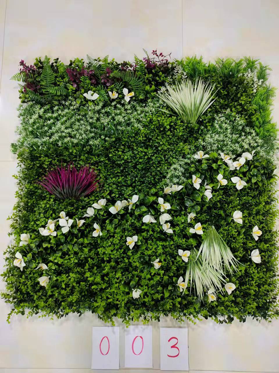 HZY 50*50cm 1*1m Easy installation artificial plant wall decor artificial green wall vertical garden grass wall design