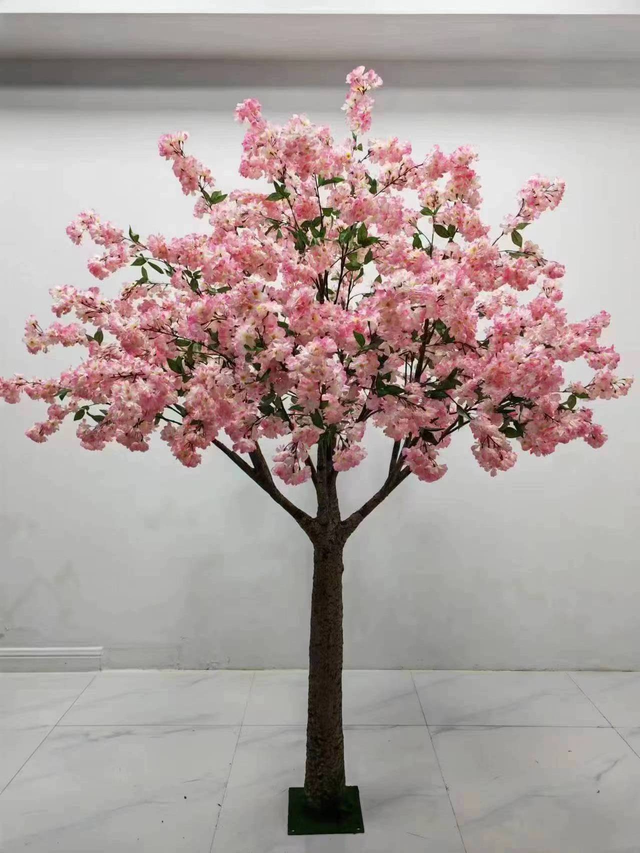 Artificial Cherry Blossom Tree Decorative Wedding White Cherry Blossom Decorative Tree Cherry Blossom Tree Centerpiece