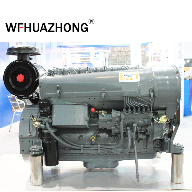 Famous brand air cooled  6 cylinders Beinei diesel engine with turbo BF6L913 for construction machine